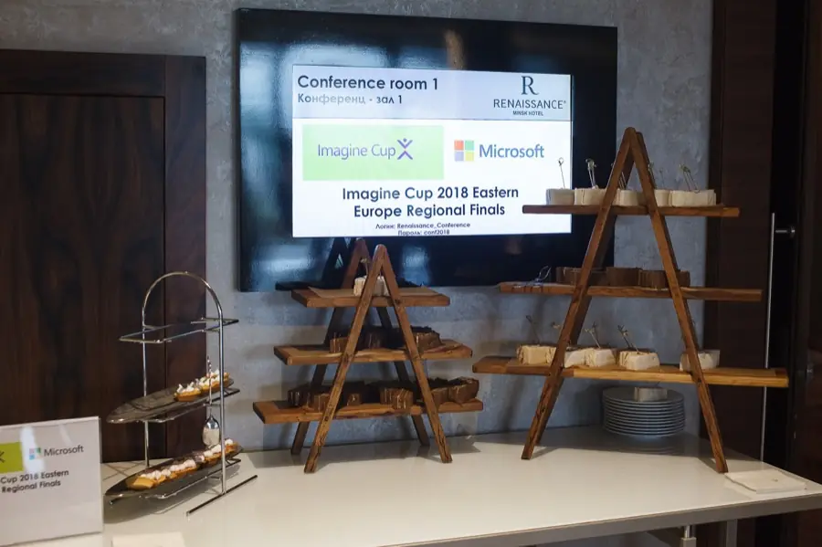 Финал Imagine Cup 2018, отель «Ренессанс»